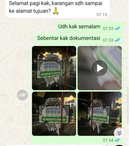 Pengiriman Papan Bunga Selamat Foresta Bsd