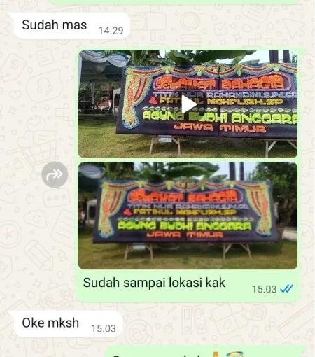 Pengiriman Papan Bunga Foresta Bsd
