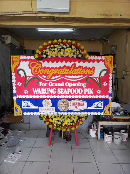 Papan Bunga Ucapan Selamat Foresta Bsd